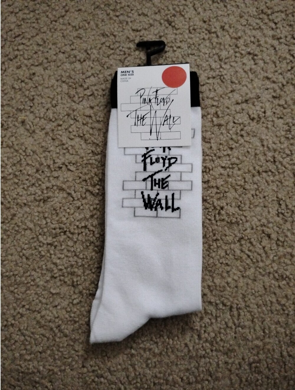 Pink Floyd "The Wall" Men's Crew Socks - Official Merchandise